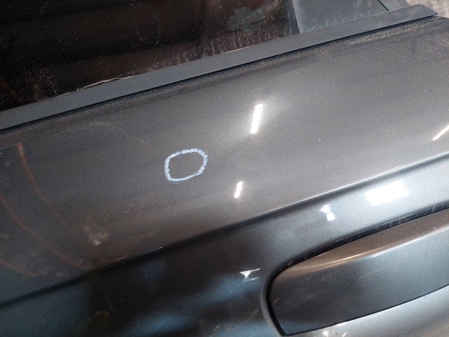 door complete left rear part AUDI A3 8P LX7Z ID: 237237