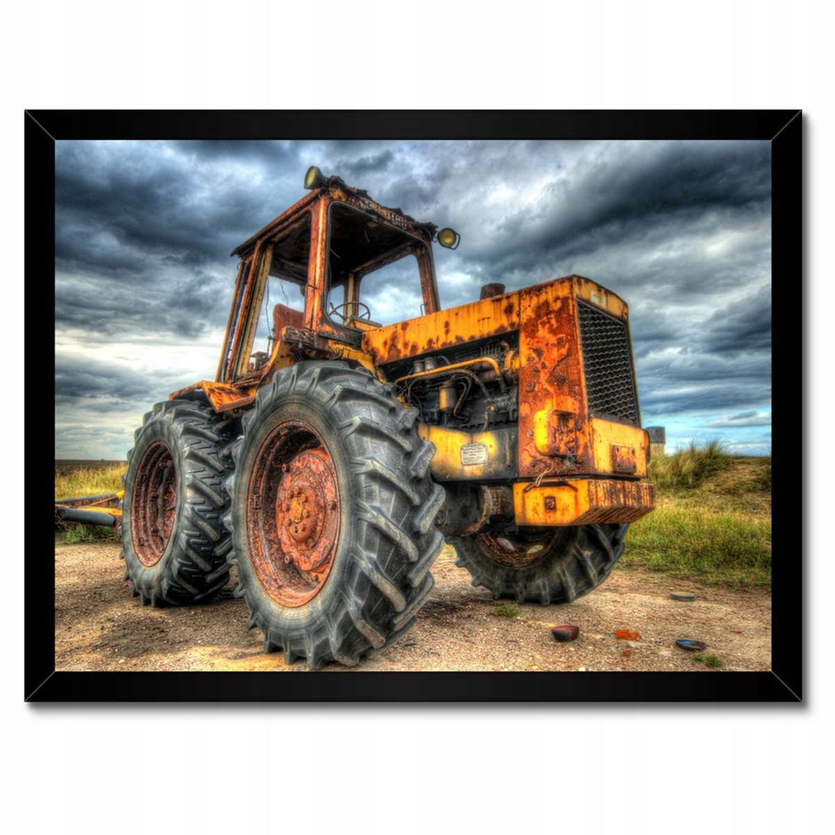 Plakáty v rámu 40x30 Traktor Zemědělský traktor
