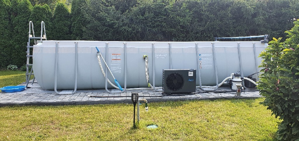 Pompa Ciepła 5,03 Kw WiFi basen Intex ,bestway do 25m3