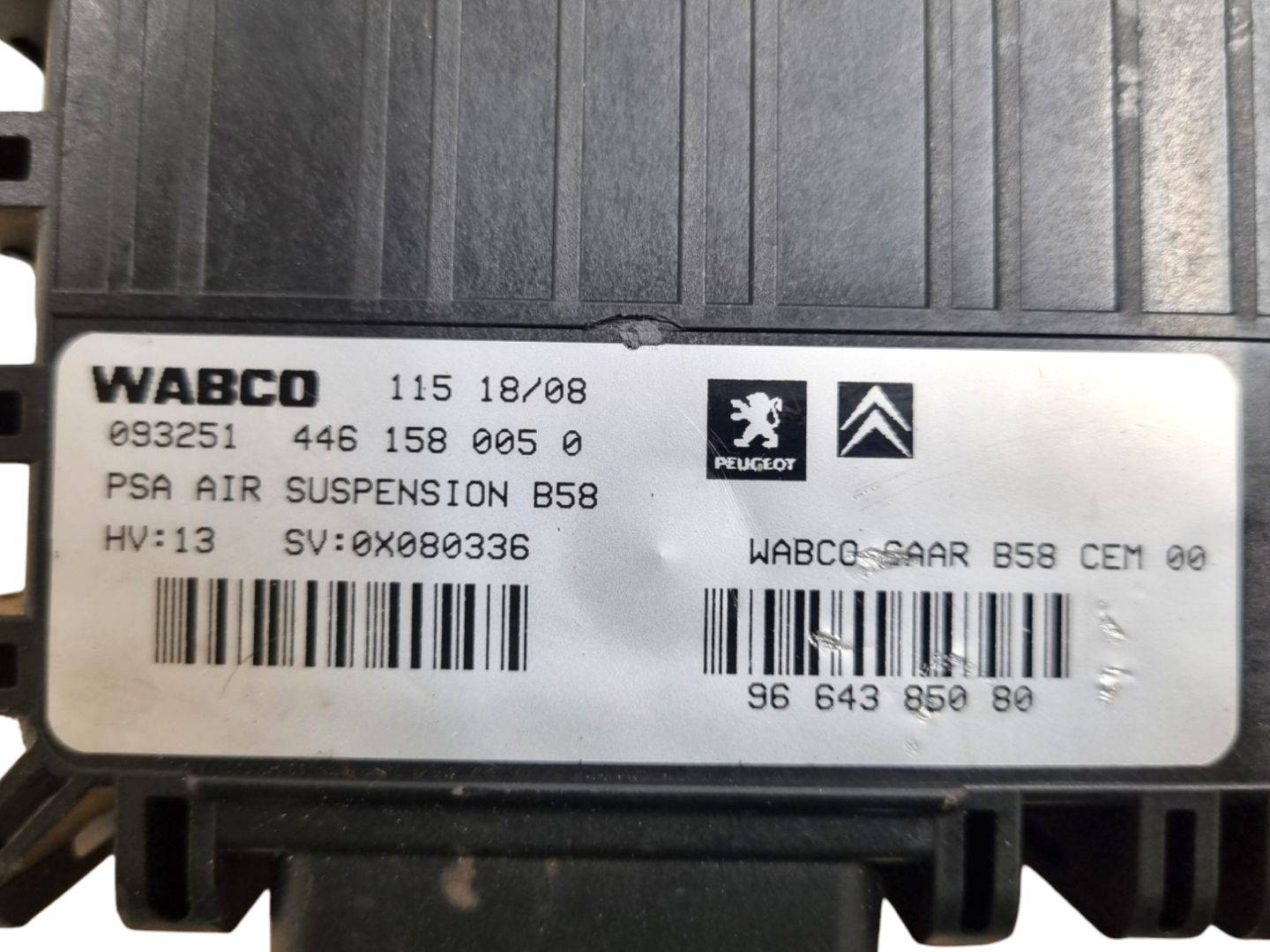 Moduł zawieszenia Citroen C4 Grand Picasso 2008 9664385080 Producent części Citroen OE