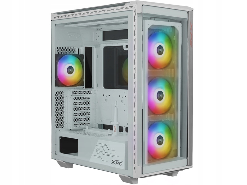 Počítačová Skriňa Adata Battlecruiseriist-whcww Midi Tower, biela