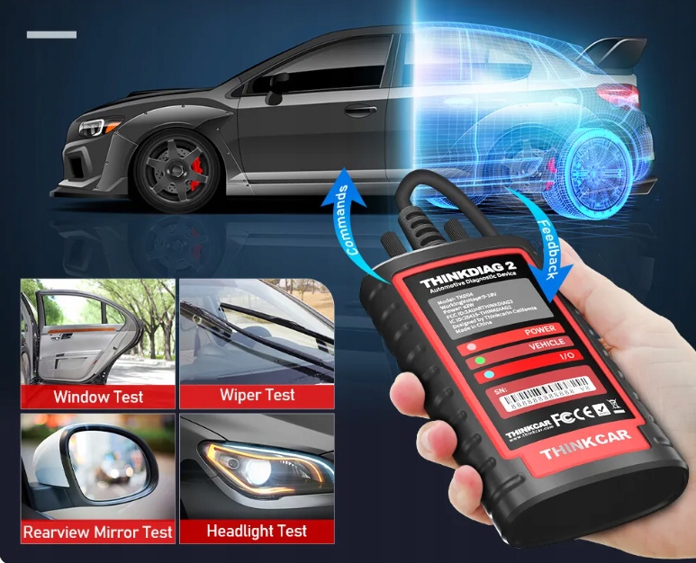 TESTER DIAGNOSTYCZNY THINKDIAG 2 FULL J.PL CAN FD Marka Thinkcar