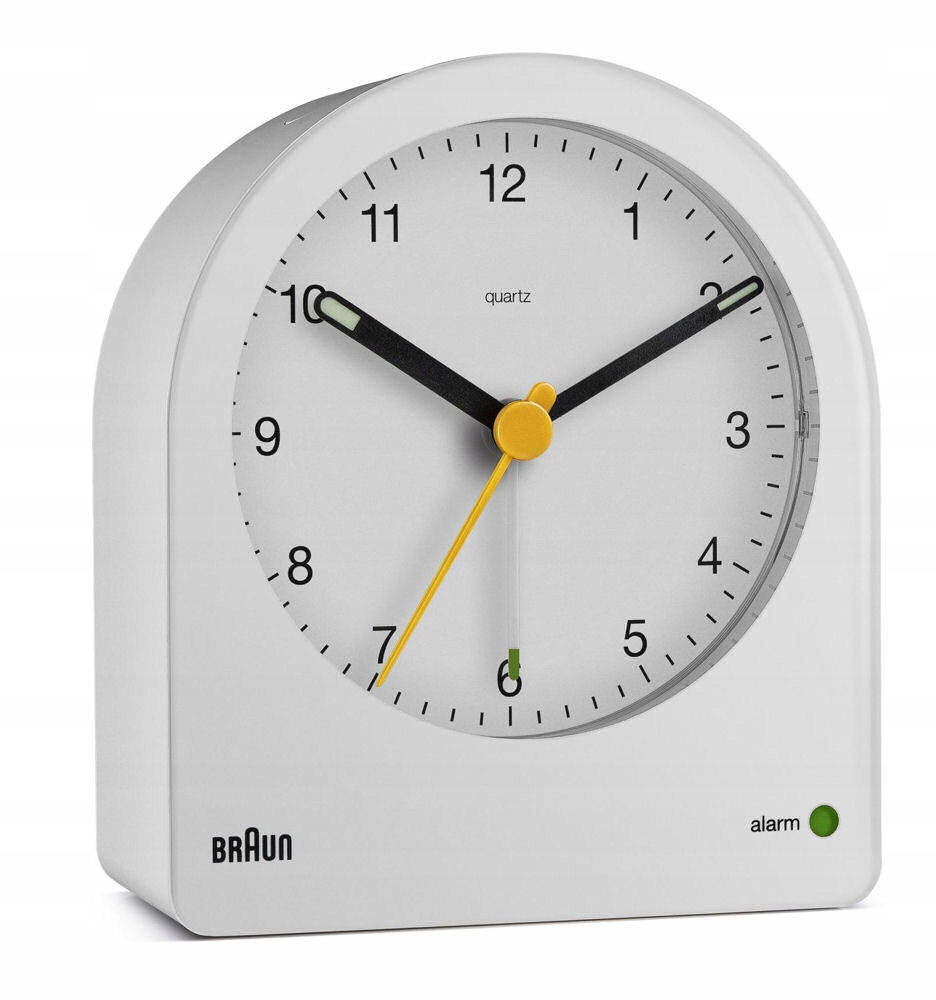 

Budzik Braun BC22W Alarm Drzemka Czujnik Światła