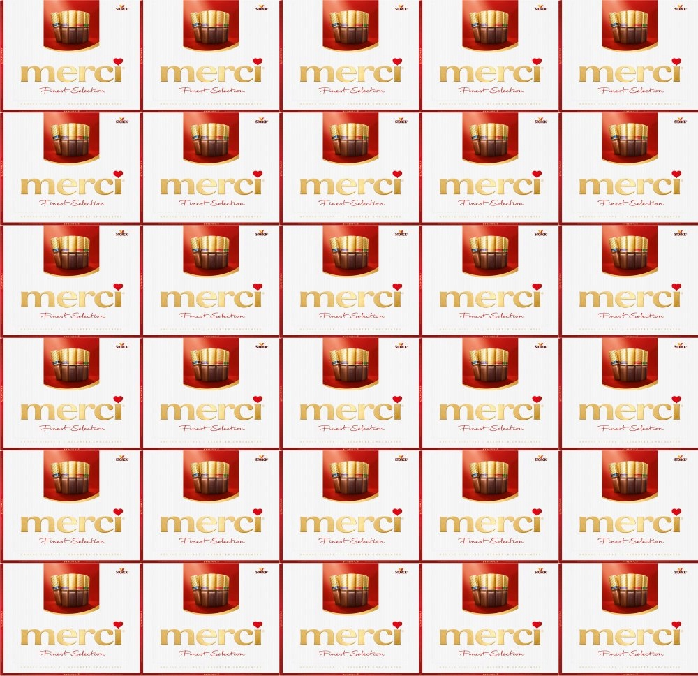 Czekoladki Merci Finest Selection, czekoladowa kolekcja, 250g x40