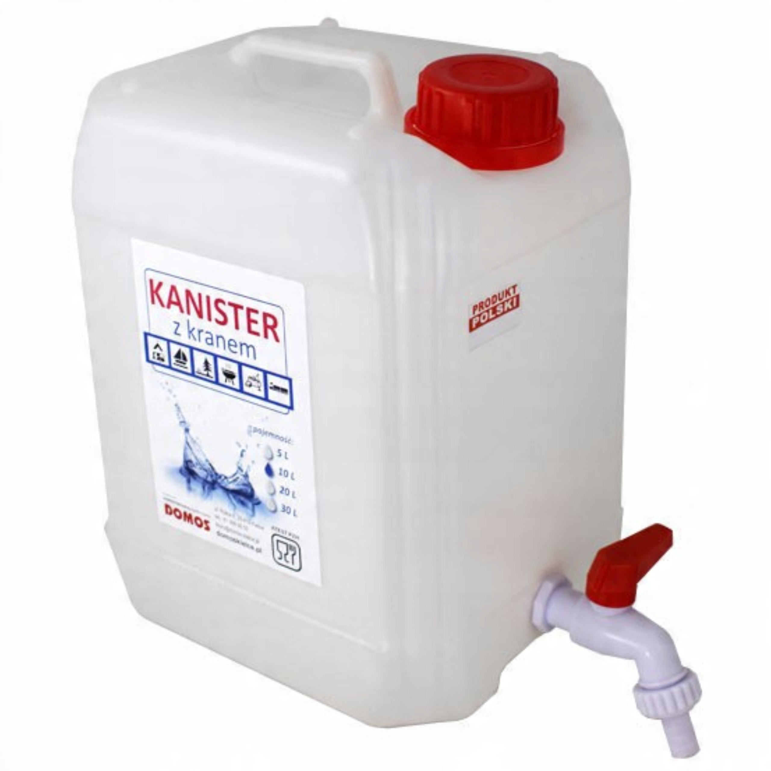 

Kanister Z Kranikiem 5L Karnister Bańka Na Płyny
