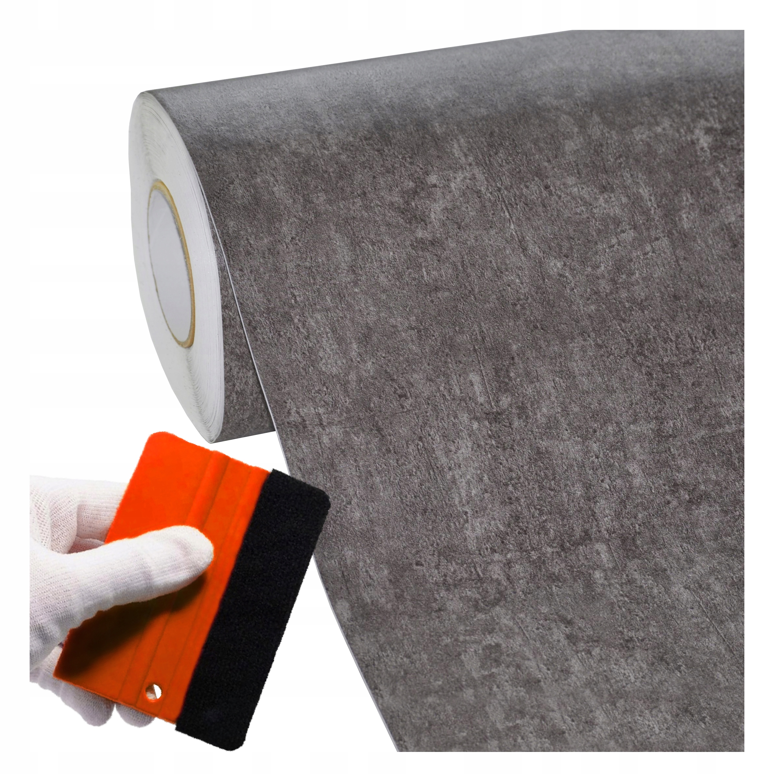 Nábytková dýha Samolepicí 60 x 500 cm Dveře Pracovní deska Silná struktura Granit