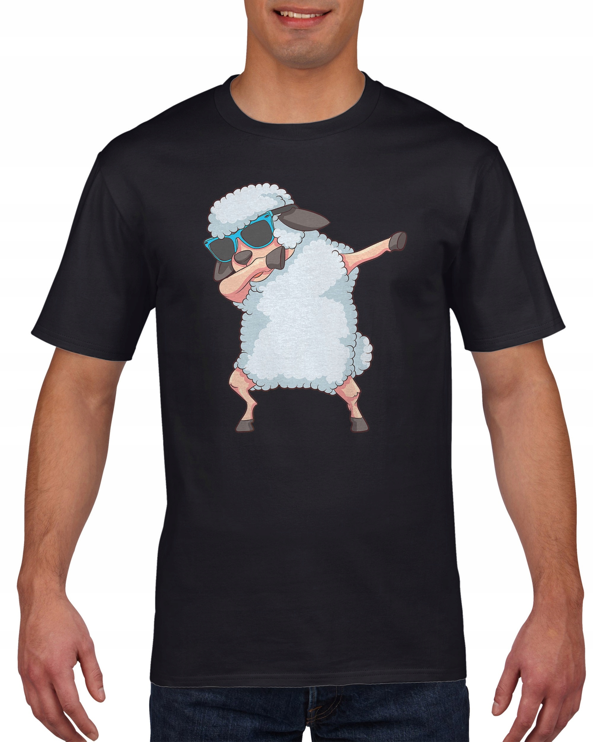 

Koszulka męska Owca dabbing śmieszne S