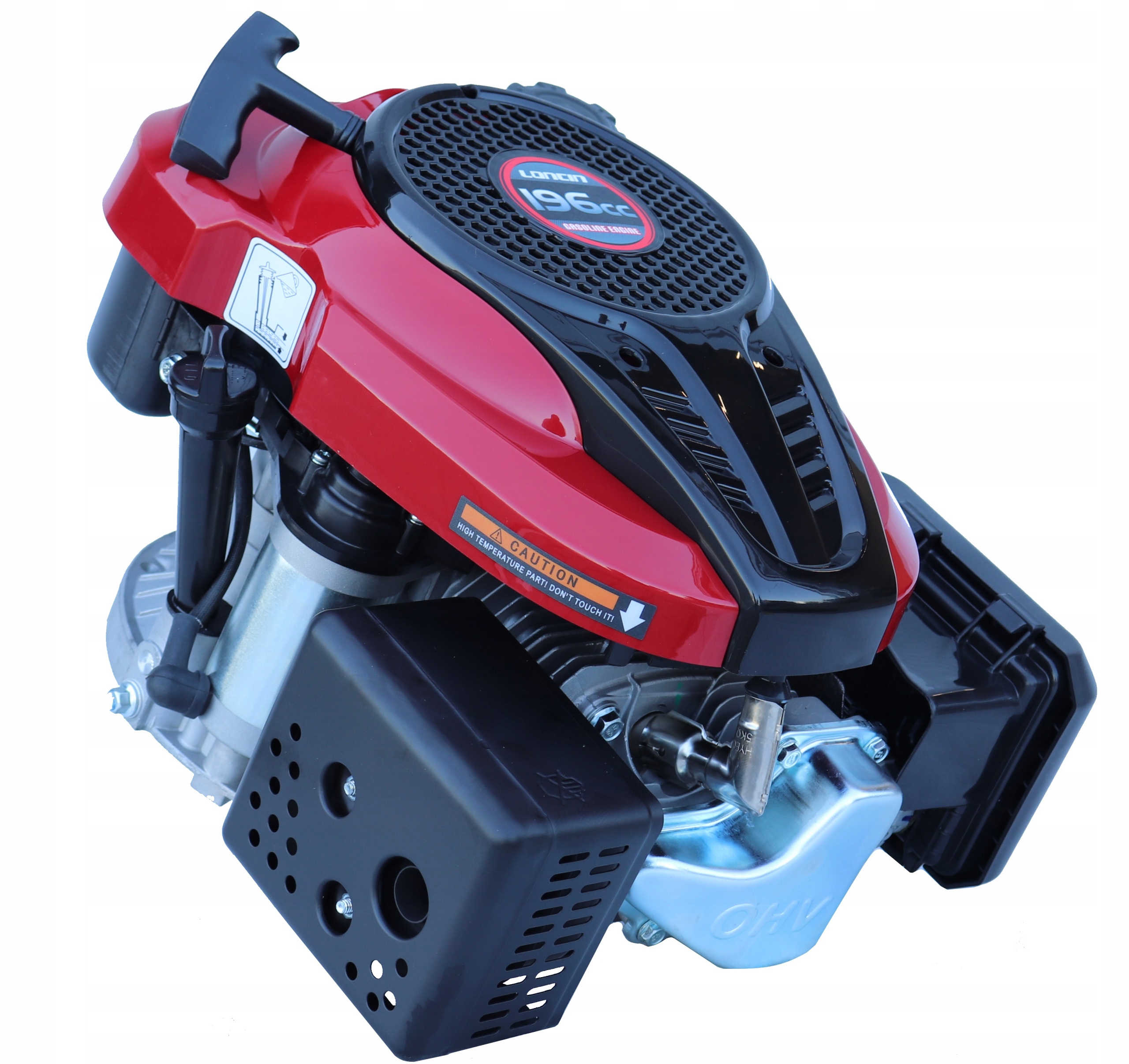 Motor Loncin LC1P70FC-P, vertikální hřídel typ P, 25x80 mm