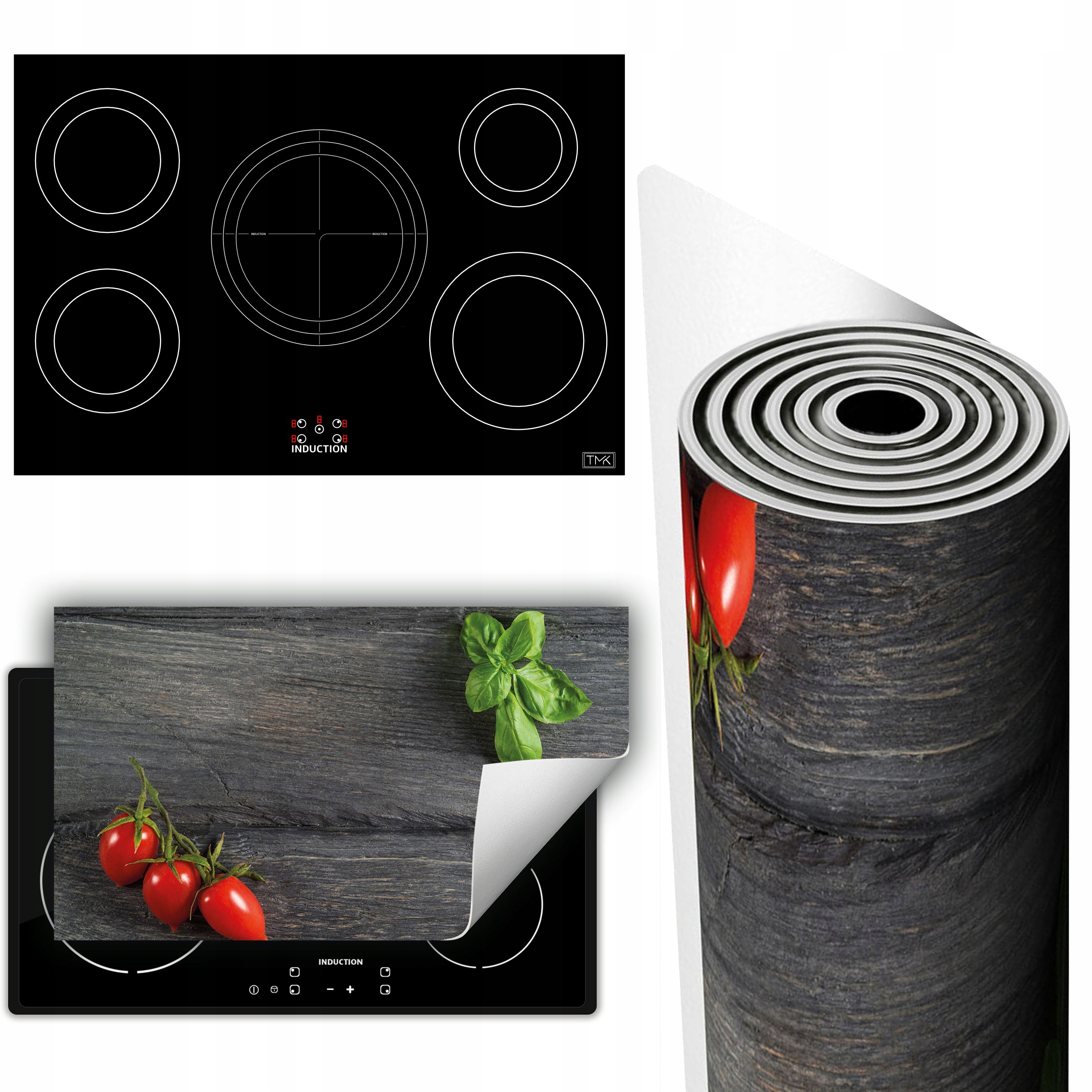 Vinylová Podložka Na Ochranu Kuchyňské Desky 90x52 Rajče dřevo