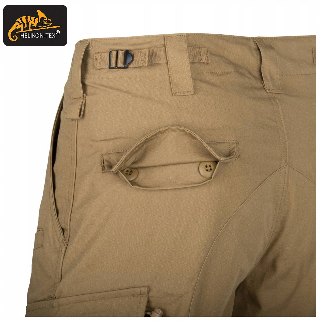 SPODENKI KRÓTKIE MESKIE BÓJOWKI CPU HELIKON COYOTE Kolor brązowy