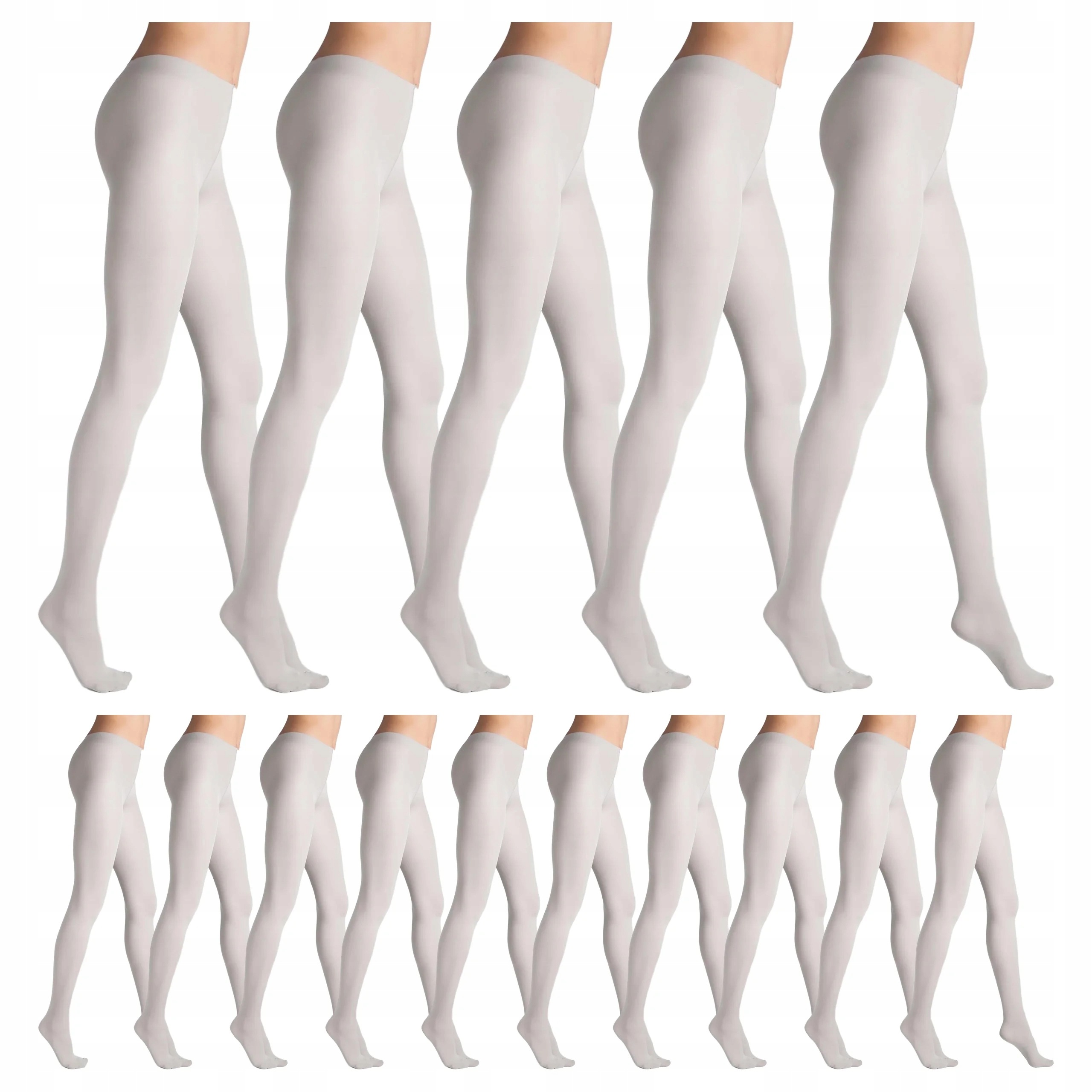15 x Punčocháče 40 den matné bez kalhotek Tonic Marilyn 3-M Ivory