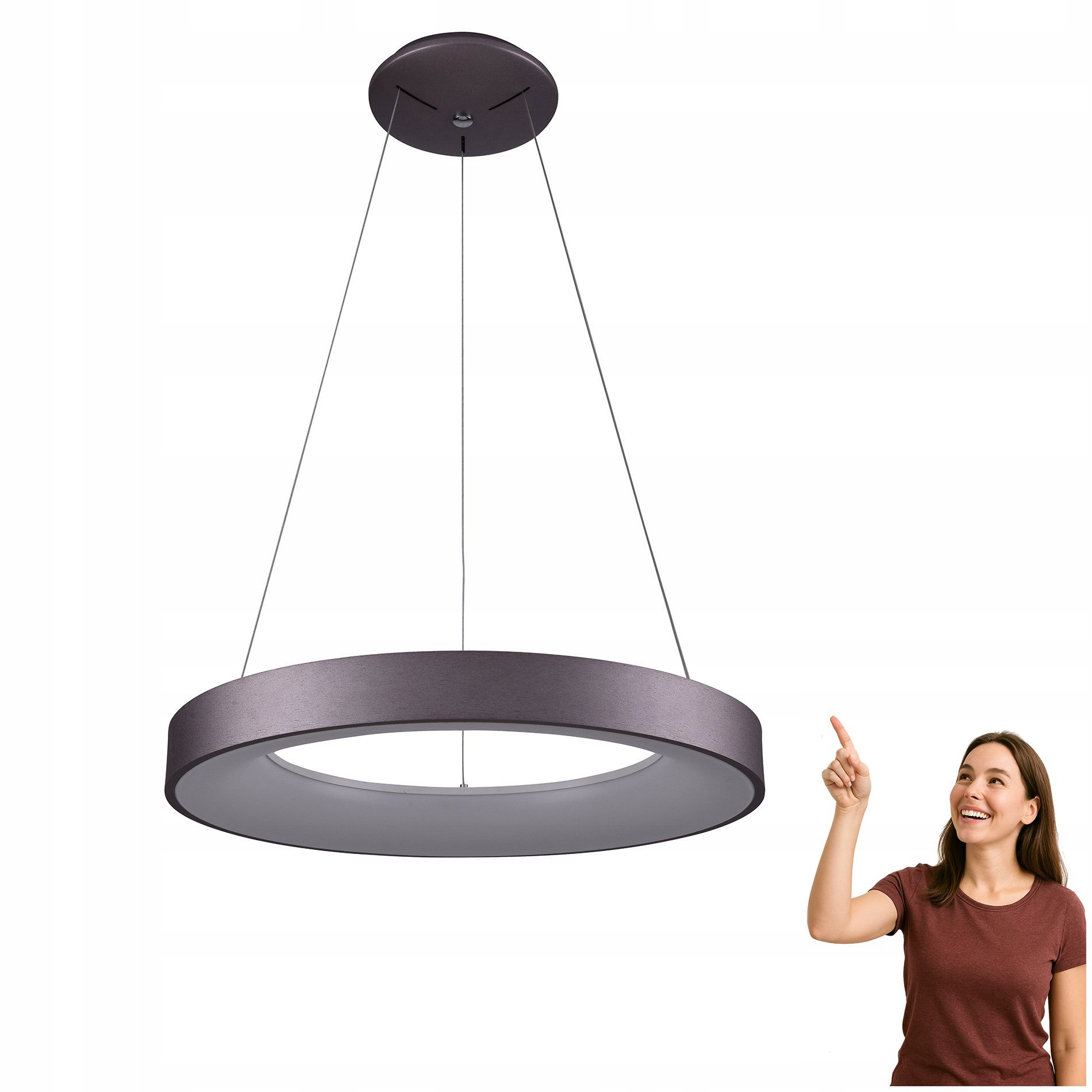 Závesná Led lampa 50W Giulia 5304-850RP-CO-3 Italux