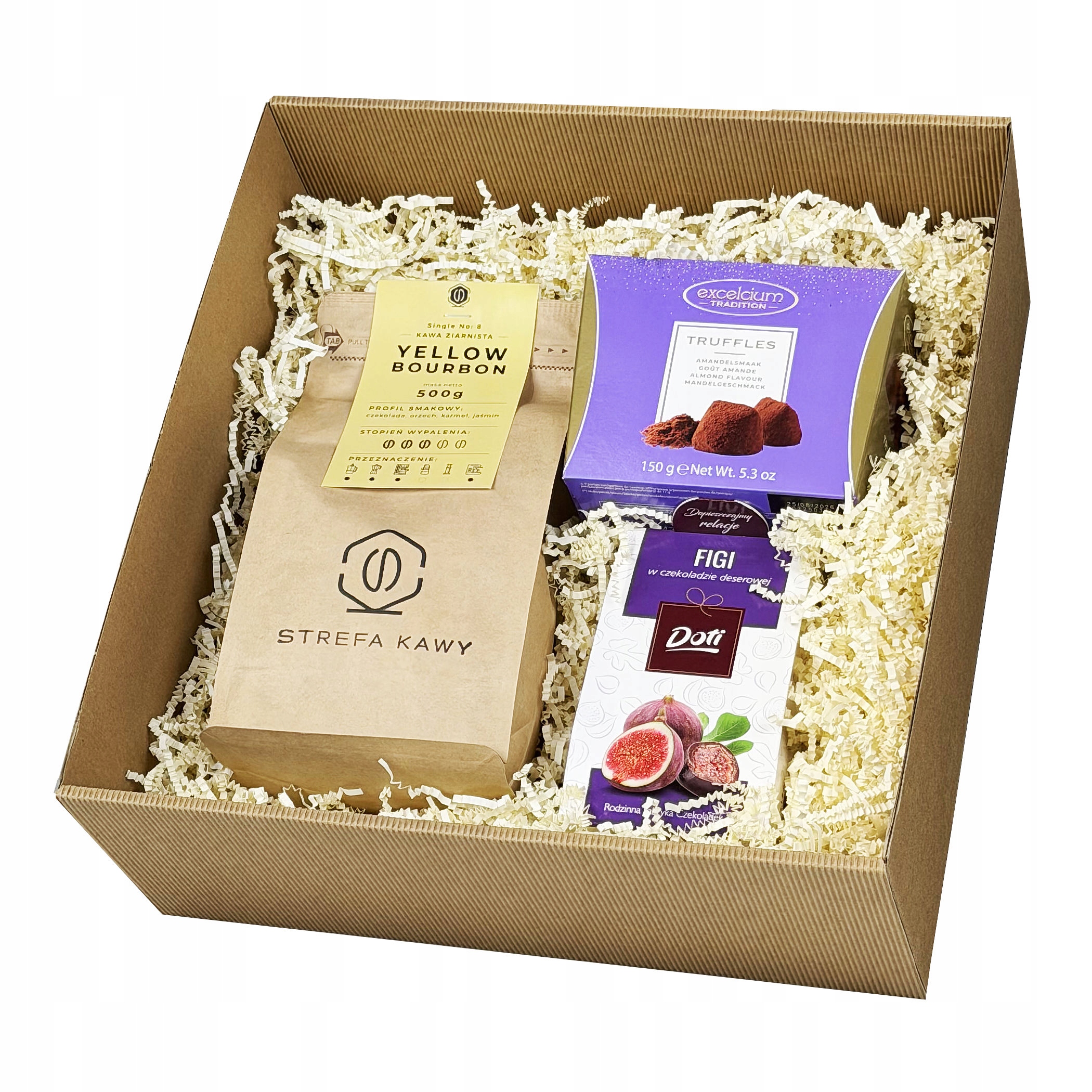 Zestaw Prezentowy z kawą i słodkościami