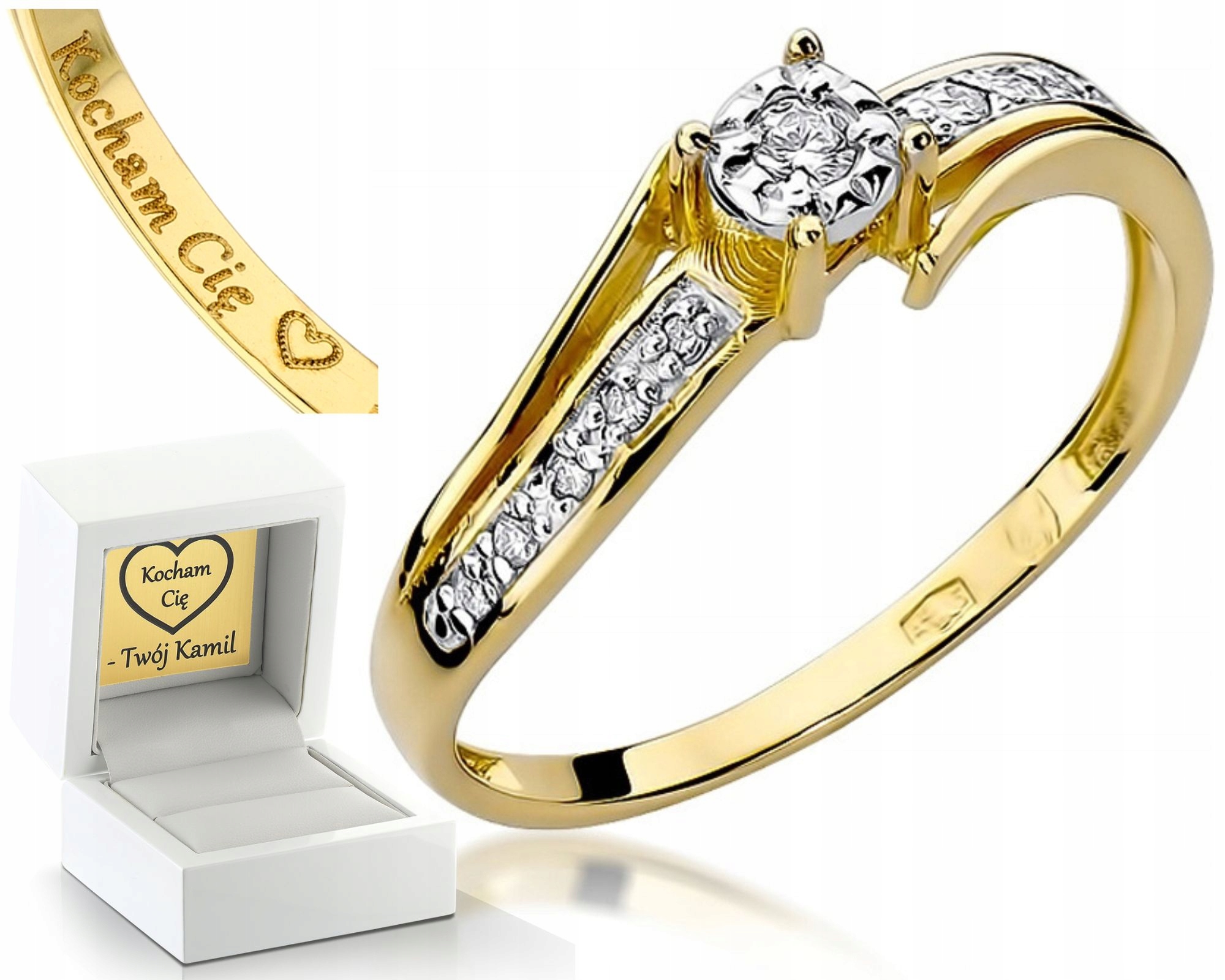 Prstýnek S Brilianty Gravírování Bonus