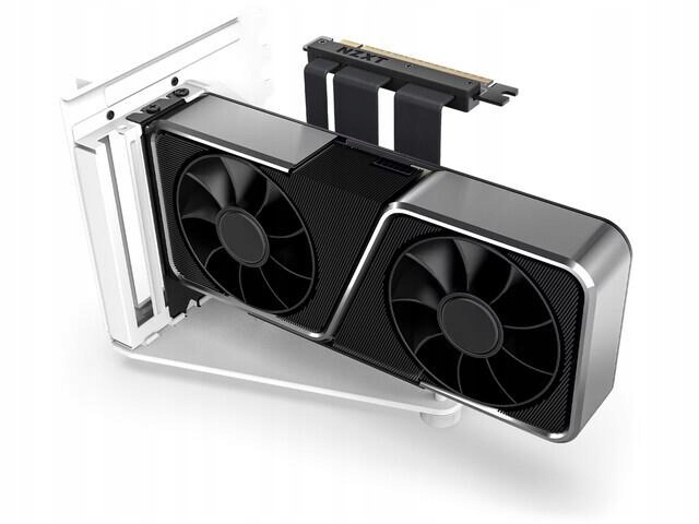 Zestaw nośny NZXT Riser PCIE 4.0 biały