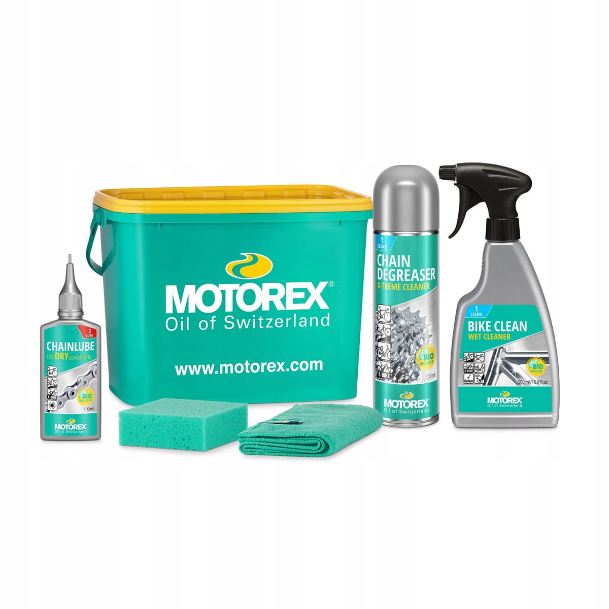 Sada Na Mytí Jízdního Kola Motorex Bike Cleaning Kit