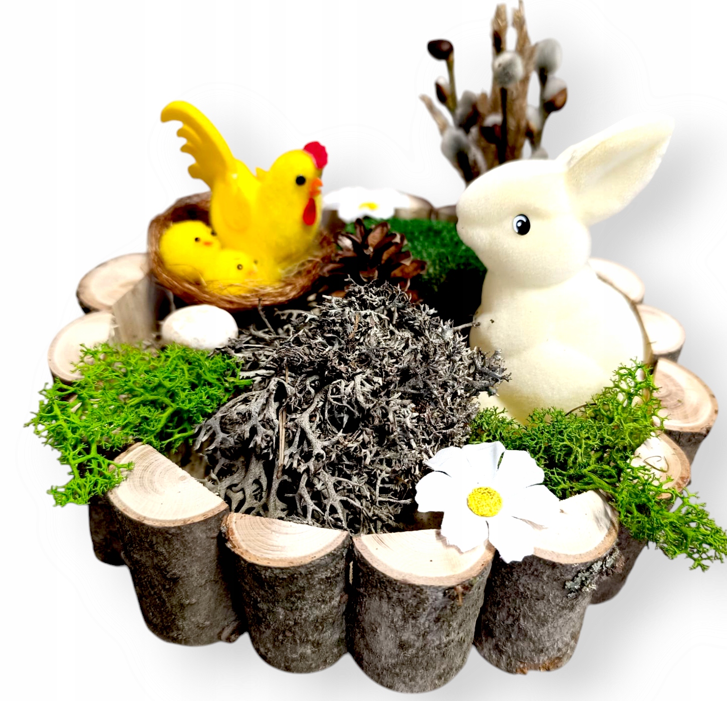 Dekorace jarní. Velikonoce. Dekorace domu. Zajíček. Dekorace