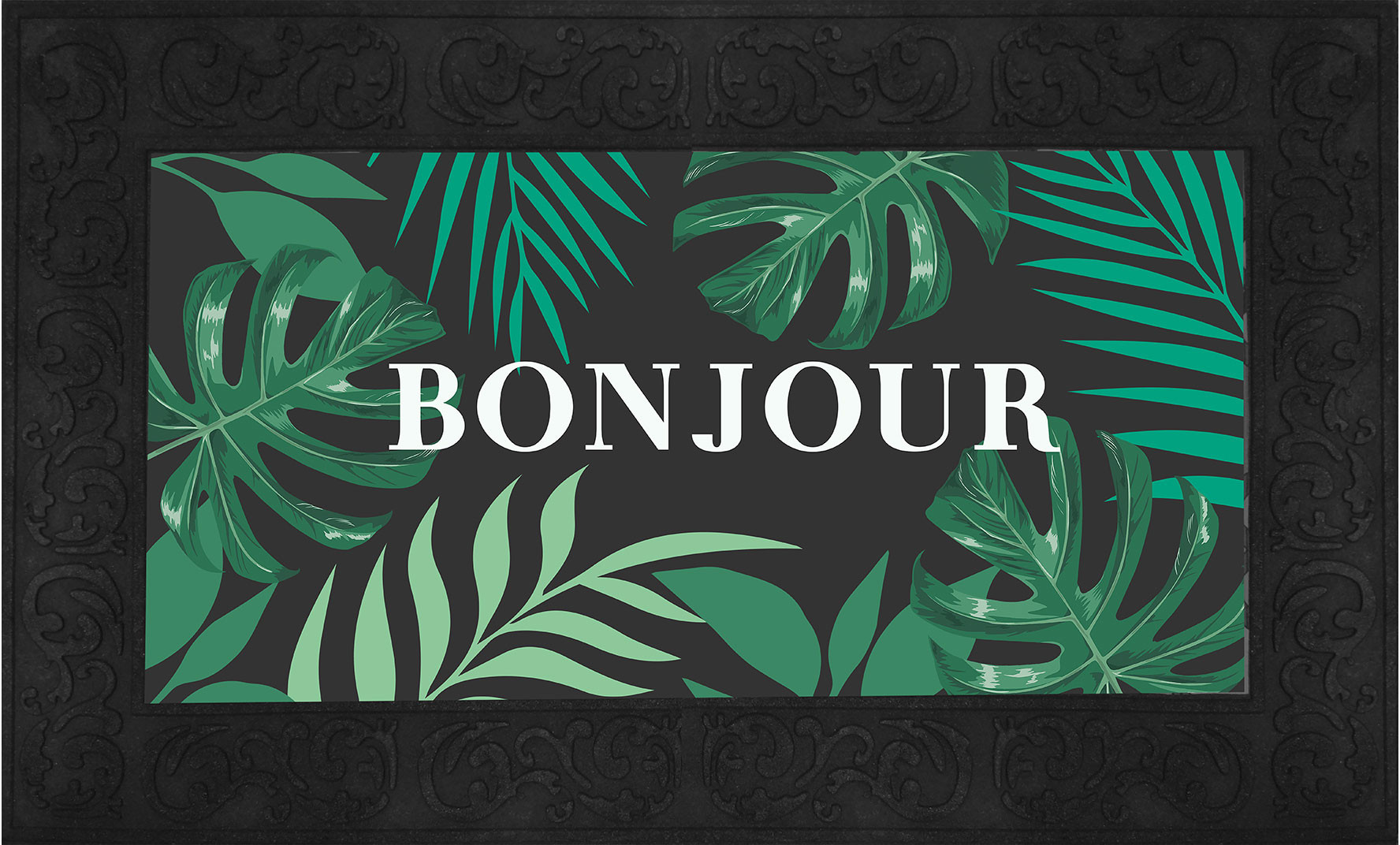 

Wycieraczka pod drzwi do wewnątrz Monstera 45x75