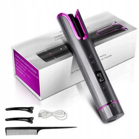 LOKÓWKA AUTOMATYCZNA DO WŁOSÓW FALOWNICA CERAMICZN Model Spin N Curl