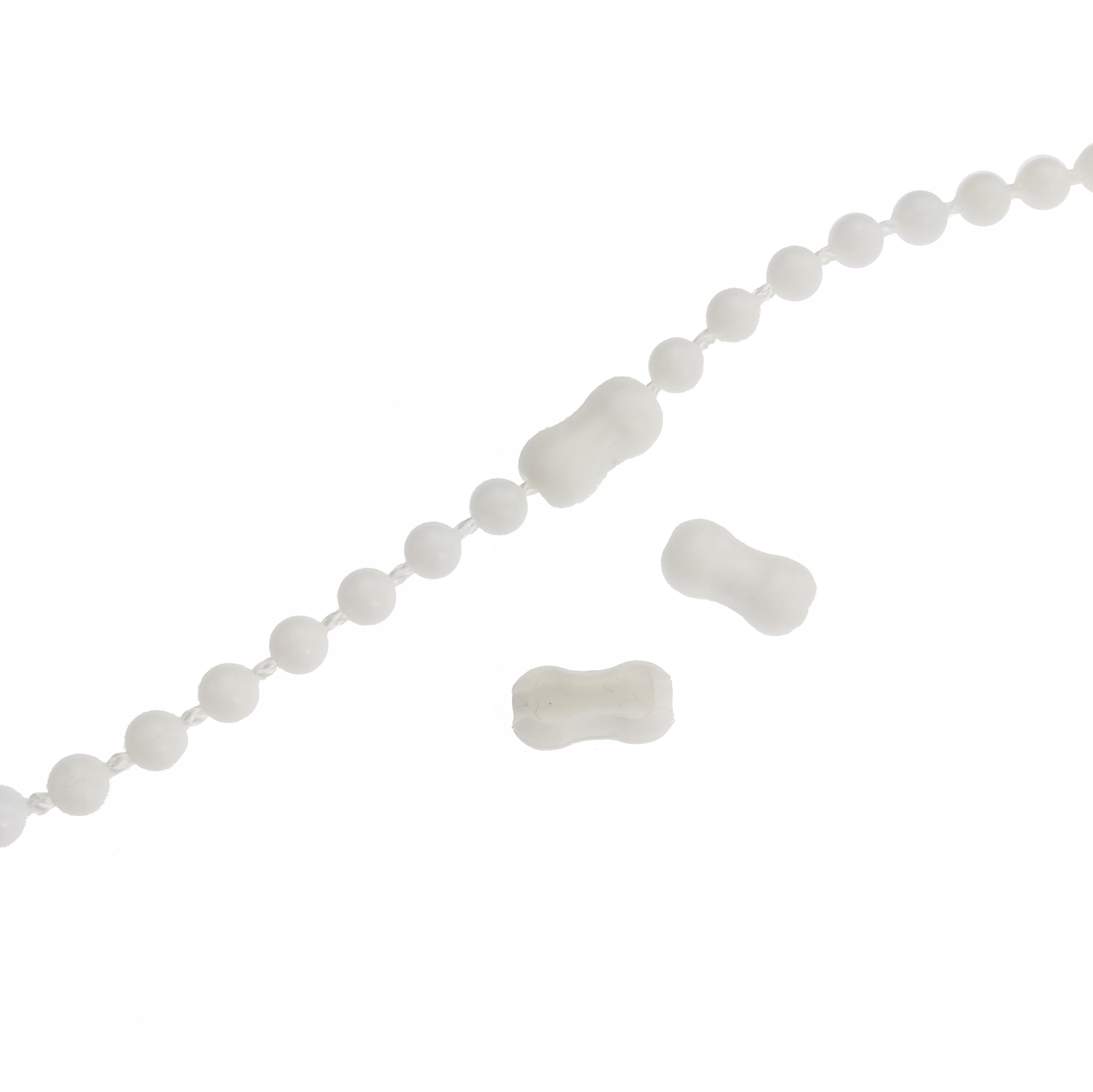 

Łącznik łańcuszka do rolet zrywalny 4,4 mm biały