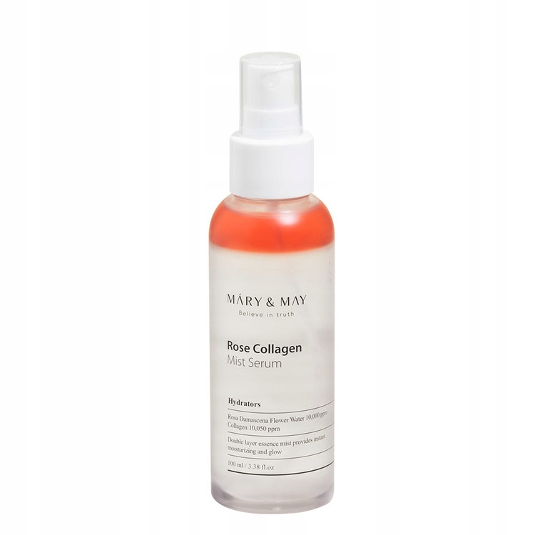 Mary&May Rose Collagen Mist Serum Dvoufázové sérum v mlze 100 ml