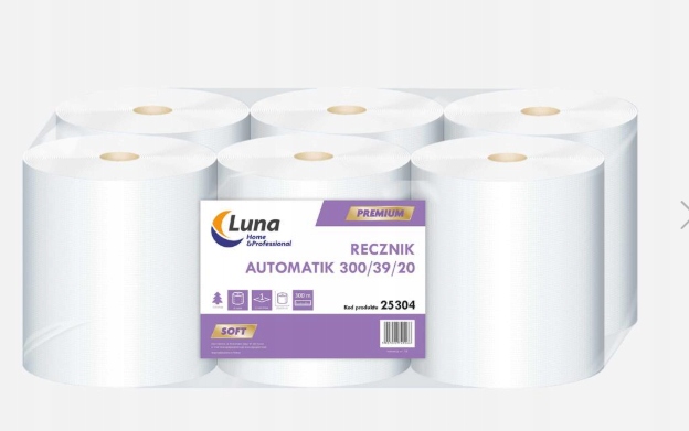 Levně Ručník Automatik a'6 M300/39/20 celulóza 1w (náhrada Merida)