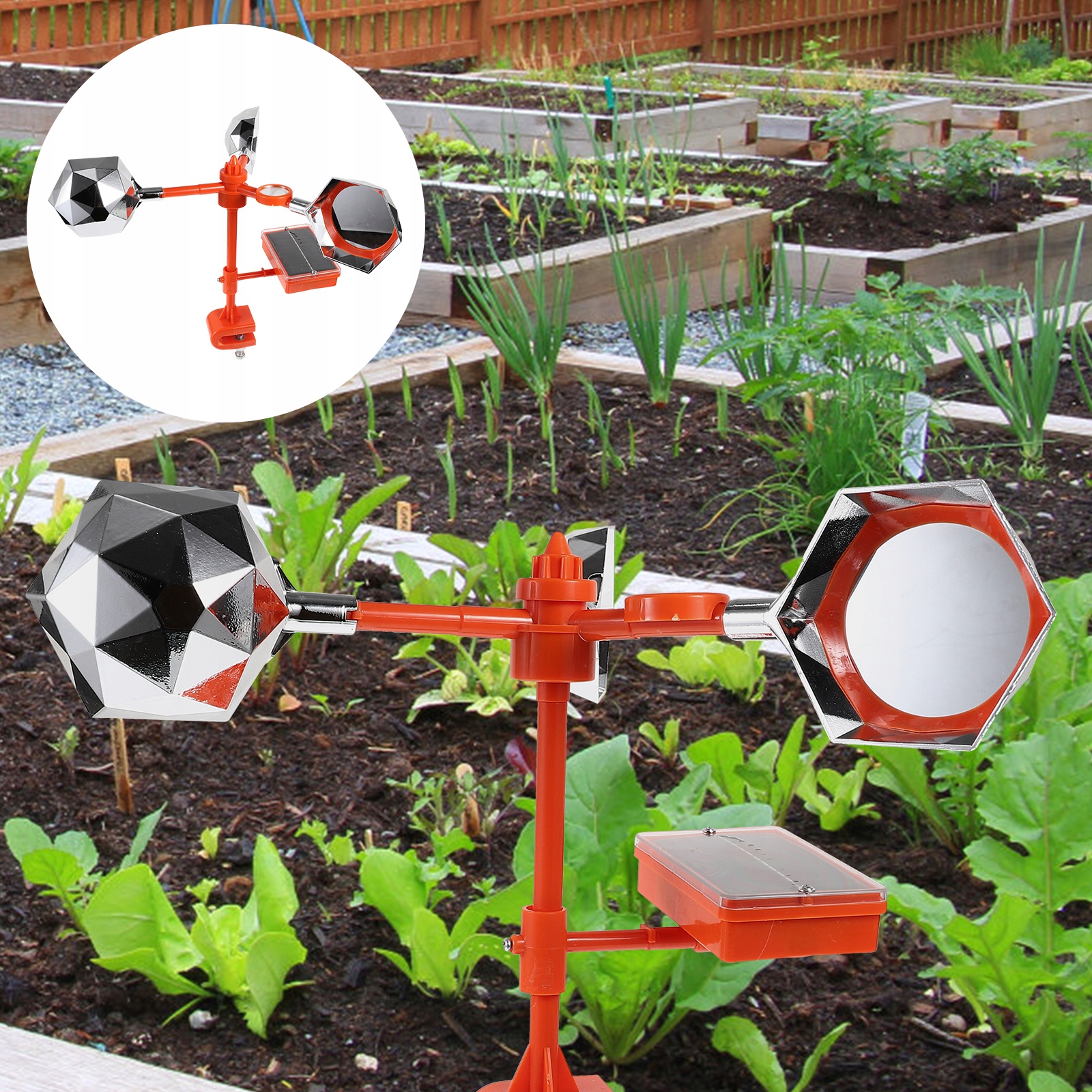 Solar Bird Sparkly Repel dostarcza odstraszacz ptaków Długość 20 cm