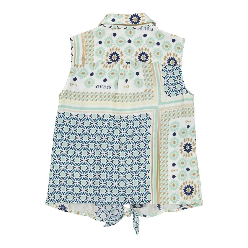 GUESS KOSZULA BEZ RĘKAWÓW PRINT (8L) Rozmiar 8