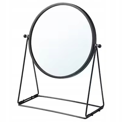 

Ikea Lassbyn Lustro stołowe ciemnoszary 17 cm