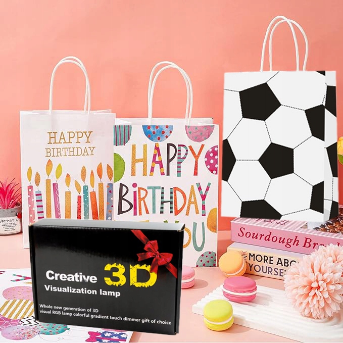 Lampka 3D nocna led usb na prezent Dinozaur T-Rex Marka inna