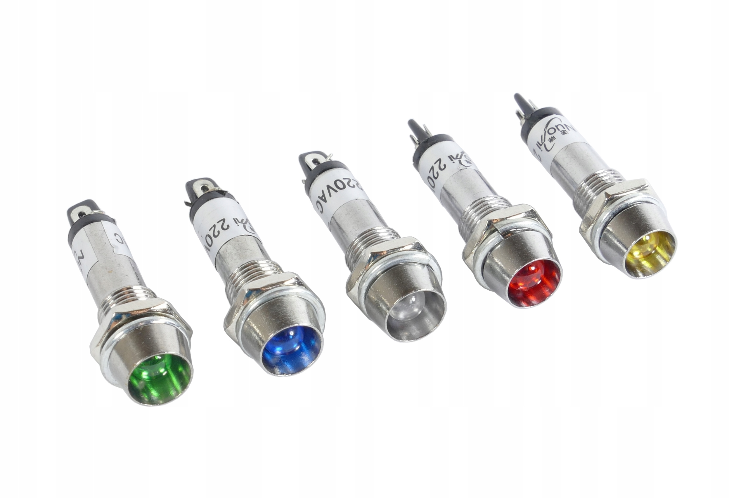 

Kontrolka 24V 8MM Led Biała Wklęsła