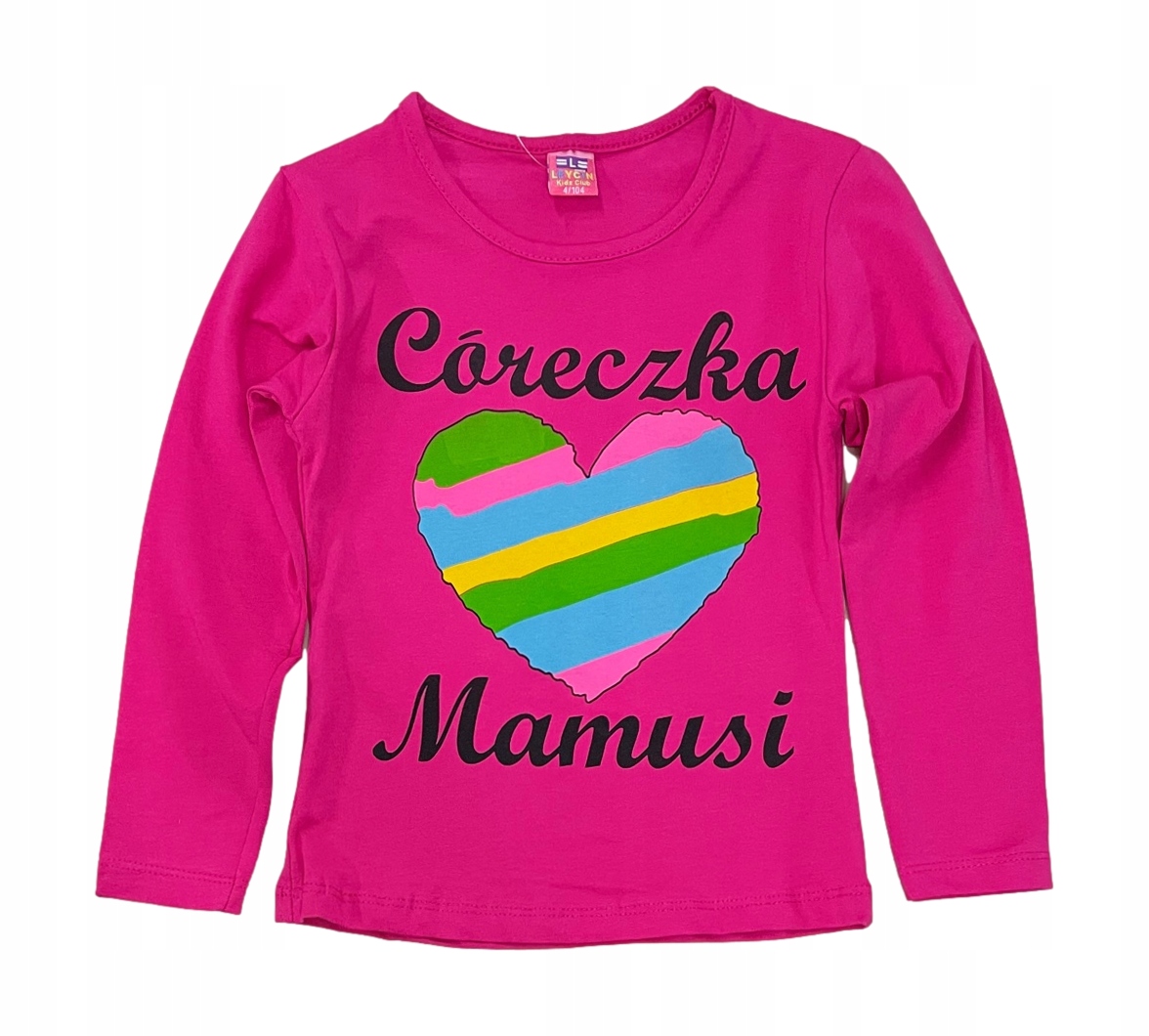 CÓRECZKA MAMUSI bluzka tshirt koszulka *122