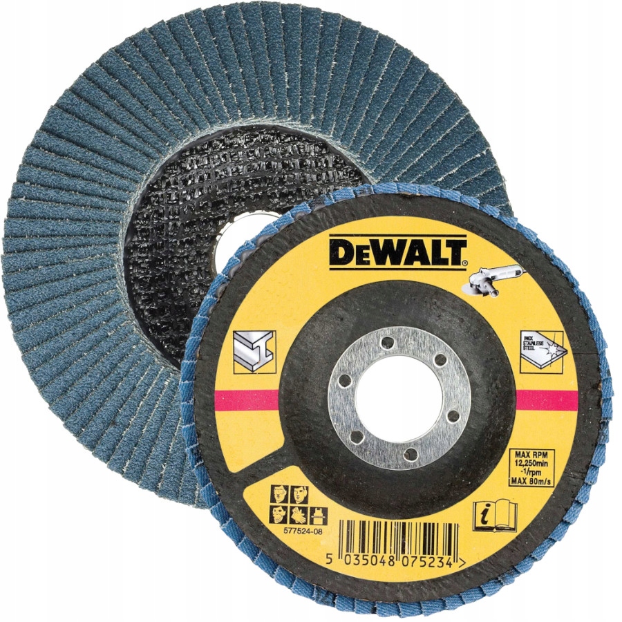 

Tarcza ścierna listkowa 125mm P60 DeWalt DT3309