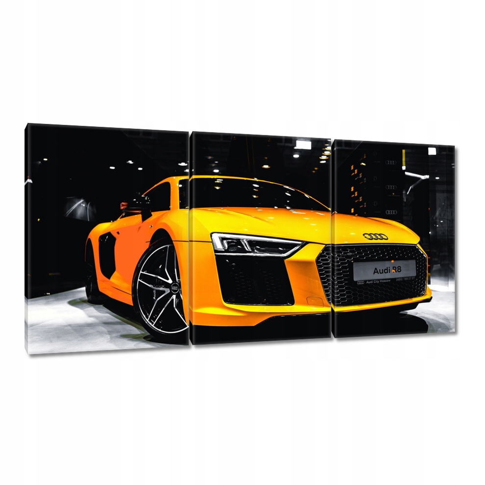 

Obraz 240x120 Żółte Audi R8