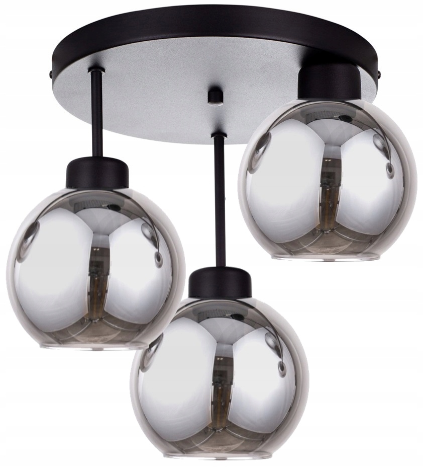 

Szklana Lampa Wisząca Sufitowa Kule Led