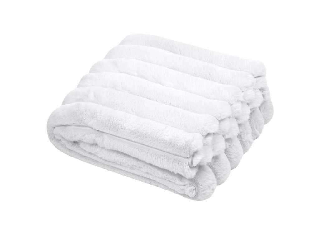 Nadýchaná deka Polary, s výraznými proužky, 130 × 160 cm