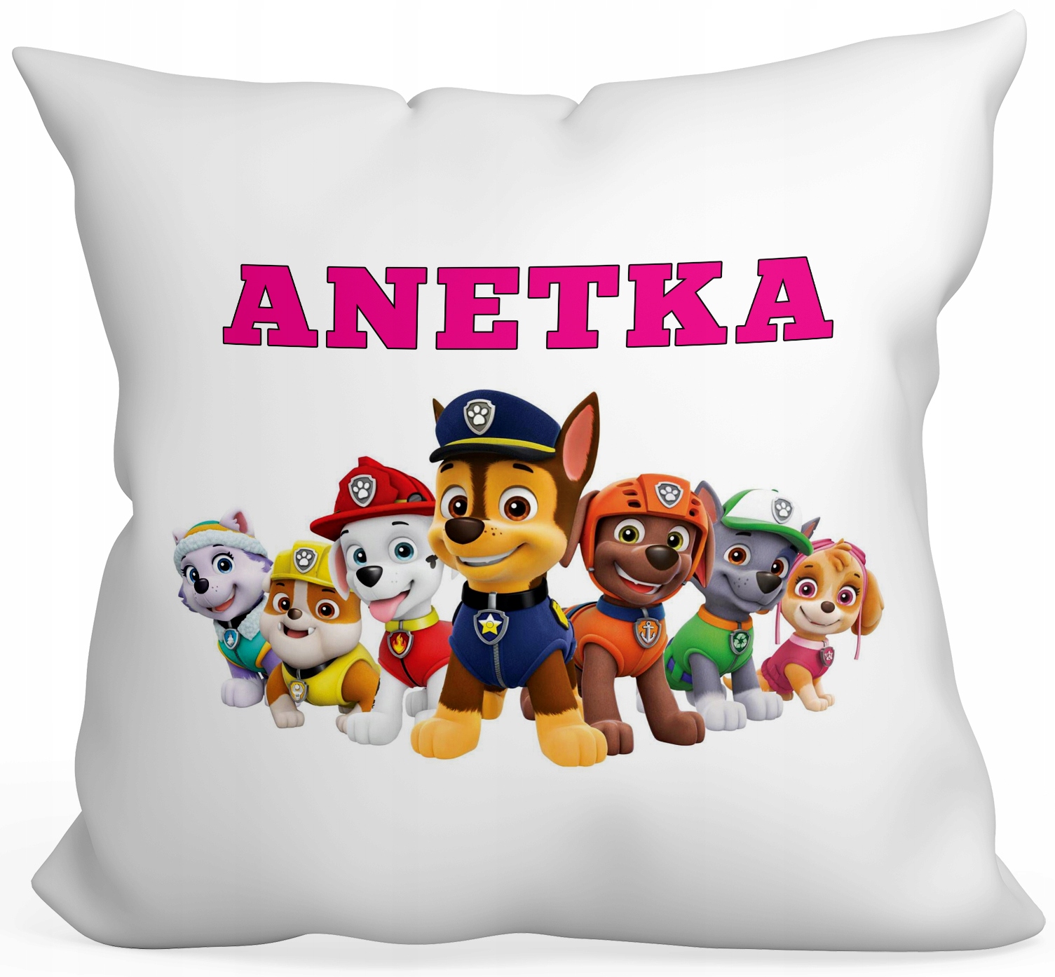 

Psi Patrol Poduszka Dla Dziecka 40x40+DOWOLNE Imię