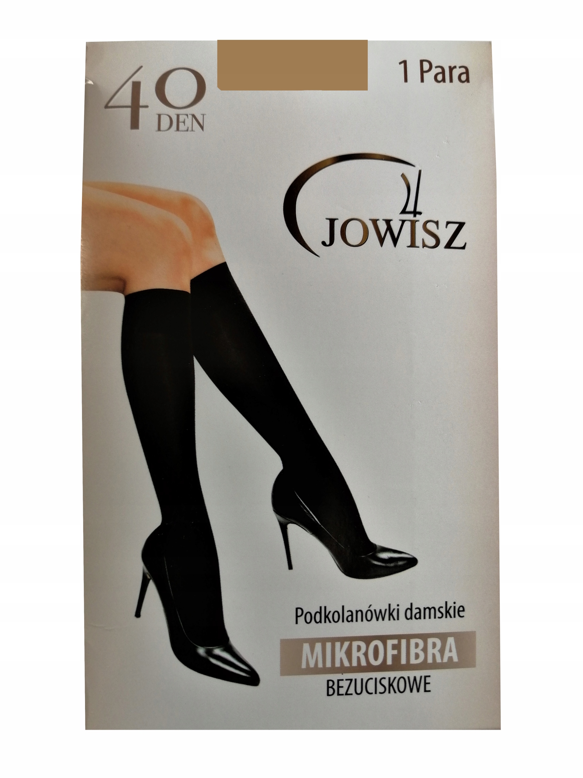 

Podkolanówki Mikrofibra 40 den Beżowe kryjące