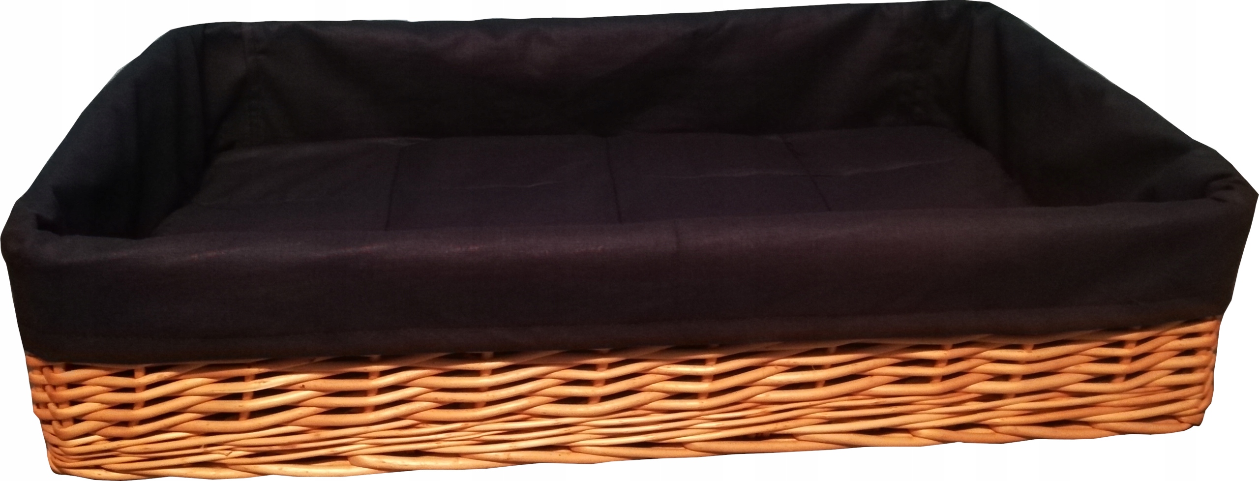 Wiklinowy Kosz na pralkę, ręczniki 60x35xh25