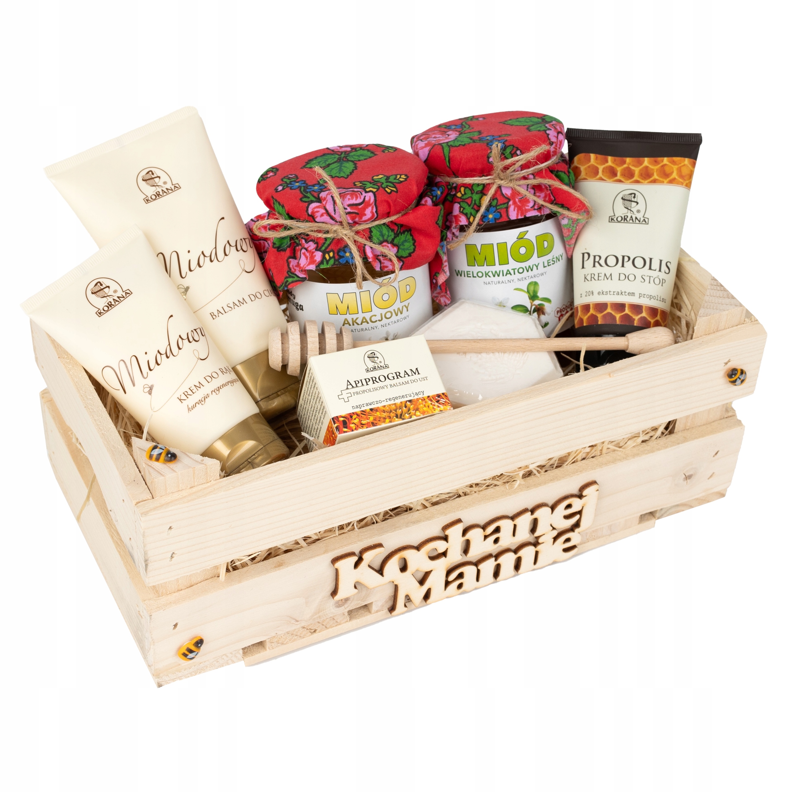 Dárek pro maminku – Sada zdravých medů a kosmetických přípravků ke Dni matek