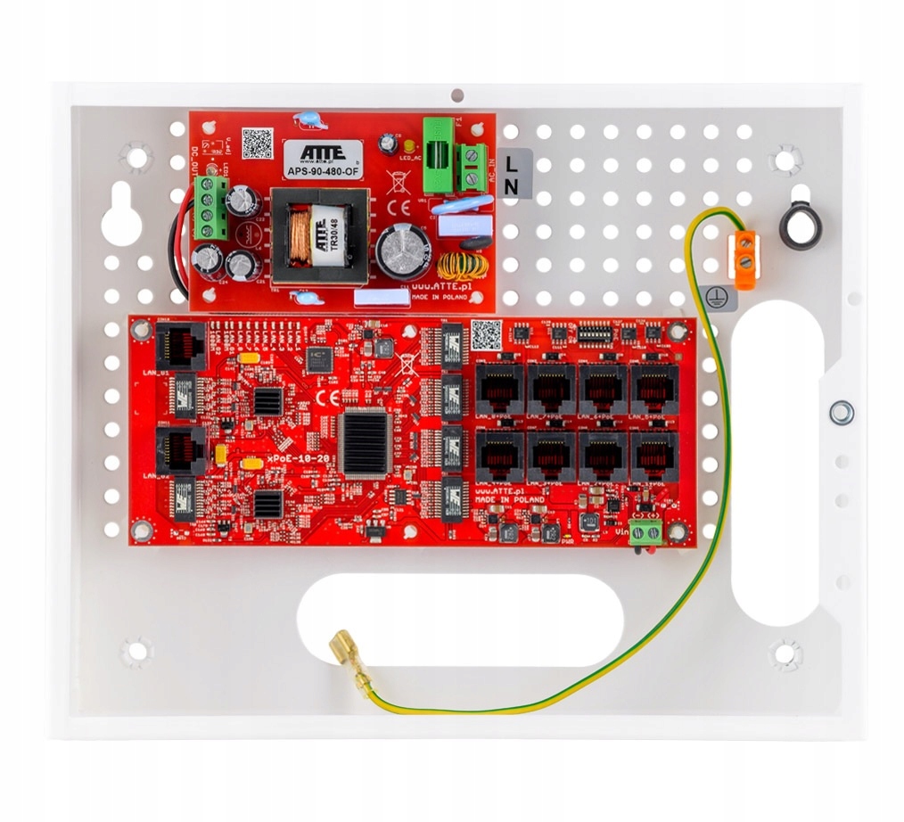 Switch pro 8 kamer IP-8-20-E Atte