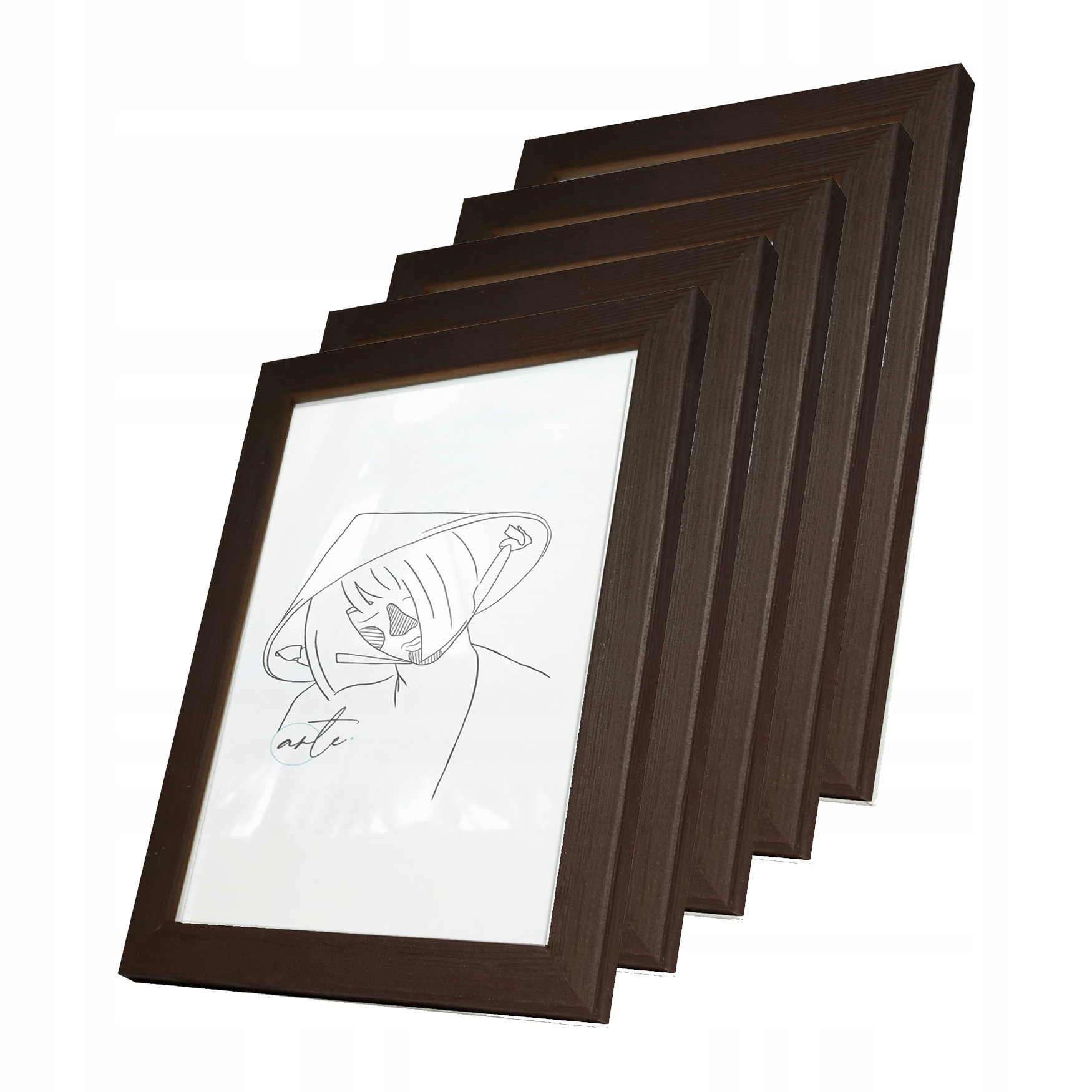 

Zestaw Ramka Sosna Brązowy na Zdjęcia 10x15cm-5szt