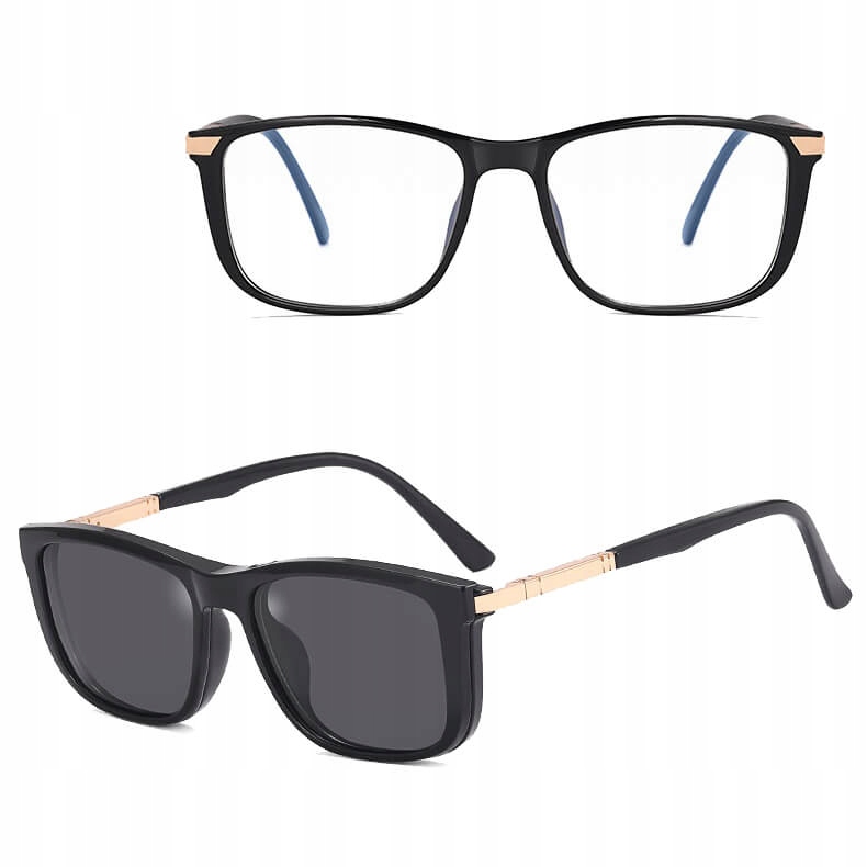 2v1 Clip-on brýle s obroučkami pro Pc Sluneční Clona