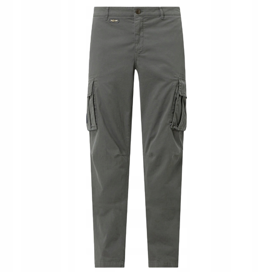 Kalhoty Aeronautica Militare 241PA1329CT3300 Šedá