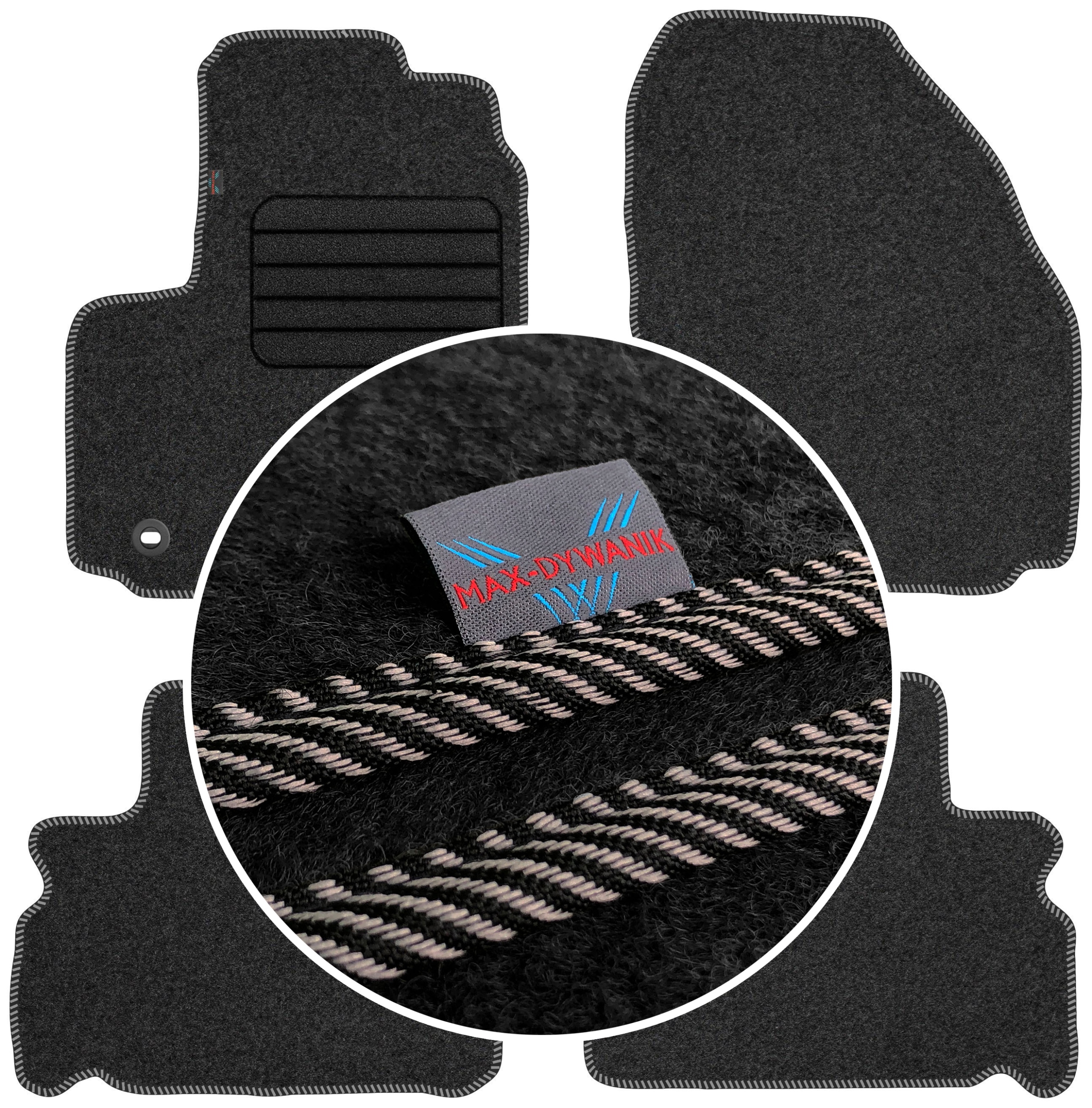 Ford S-Max I 5os 2006-2010 Koberce do auta