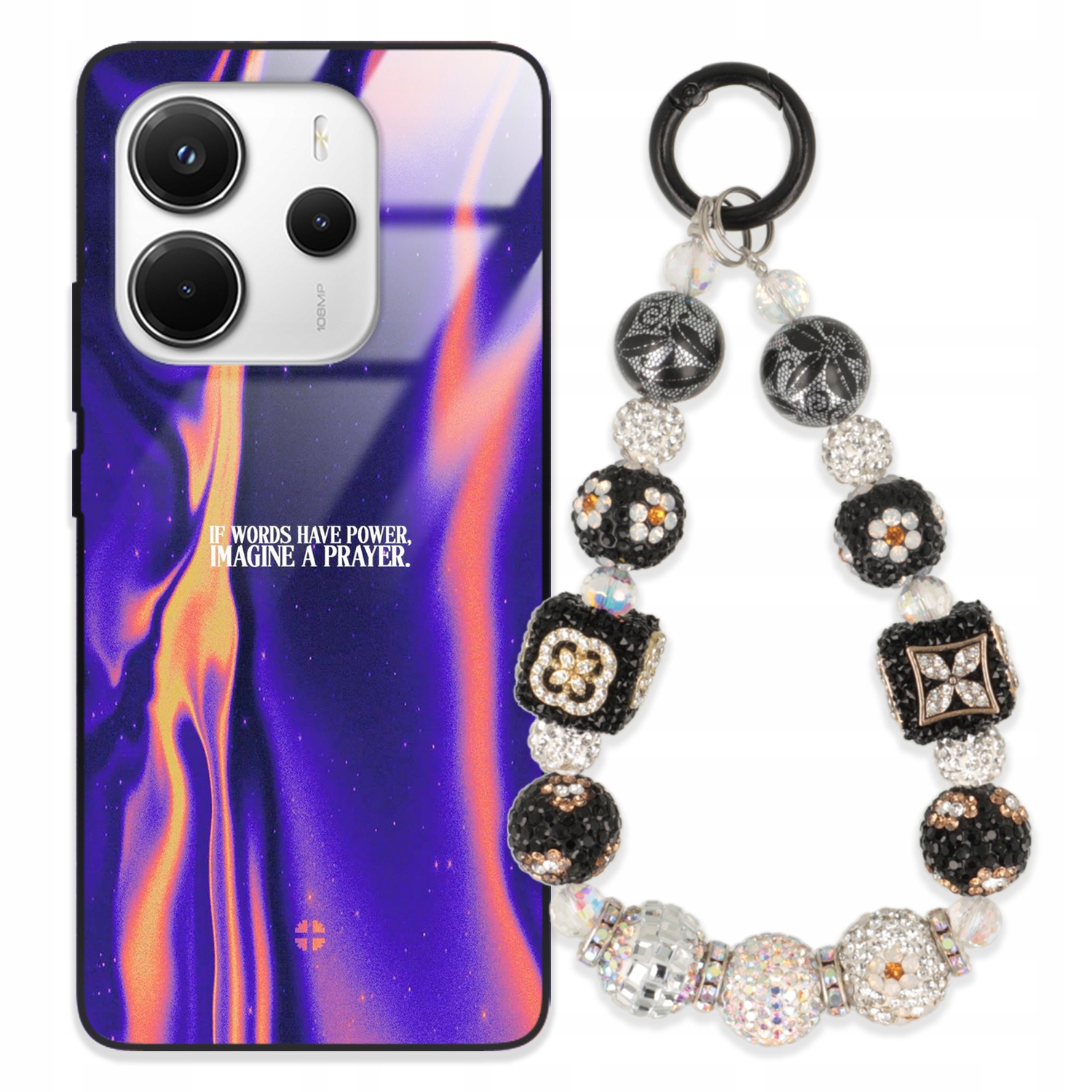 Puzdro Na Xiaomi Redmi Note 14 4 G Glass Kľúčenka Štýlové Prémiové Puzdro