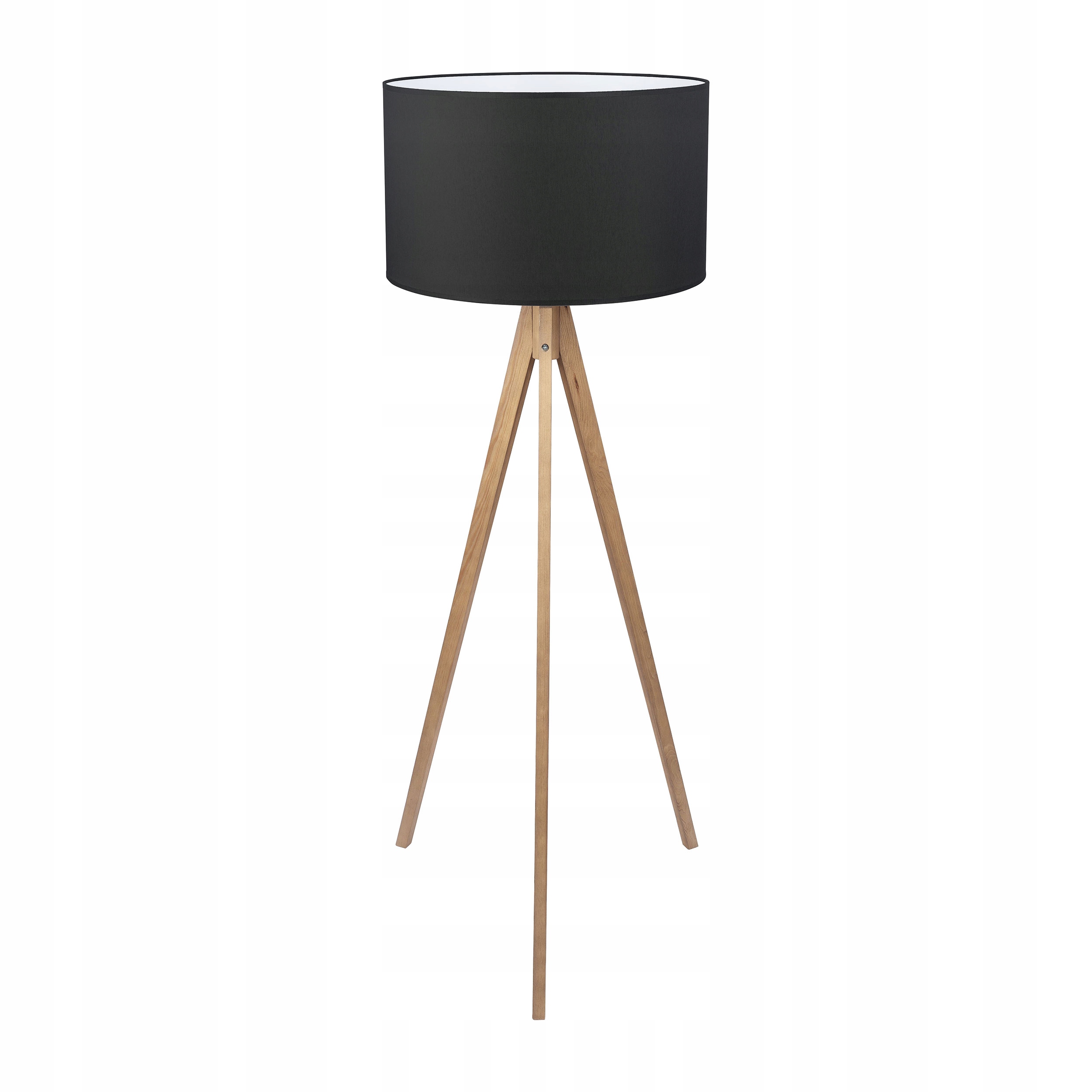 Podlahová lampa TK-Lighting Tk Lighting E27 60 W béžová, čierna