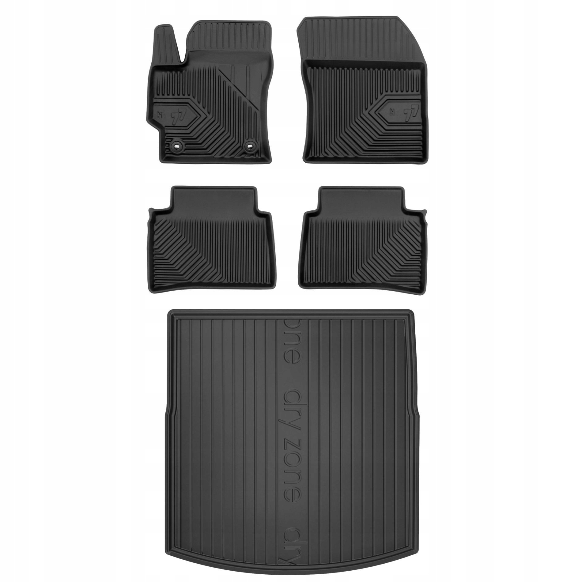 Gumové rohože rohož Suzuki Swace Toyota Corolla XII 2018 horná podlaha