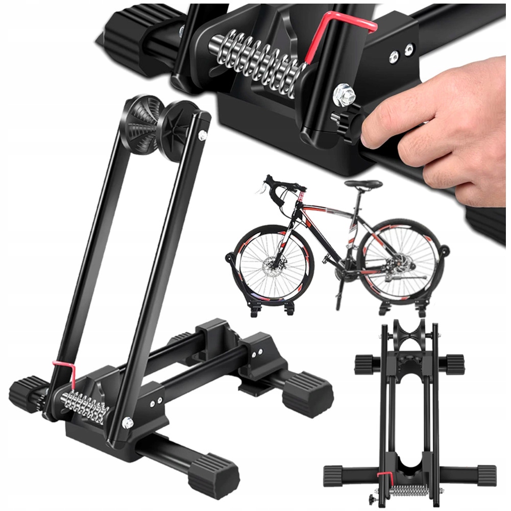 STOJAK ROWEROWY PARKING NA ROWER DO ROWERU UCHWYT UNIWERSALNY SKŁADANY 30kg Stan opakowania oryginalne