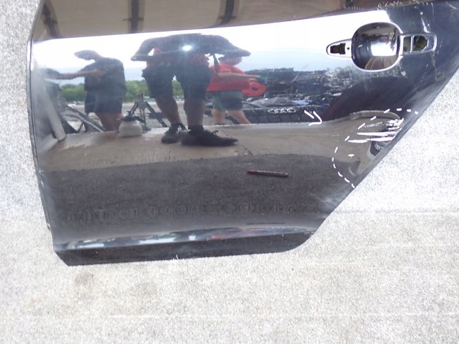 VOLVO S60 II 10- door left rear. rear part
